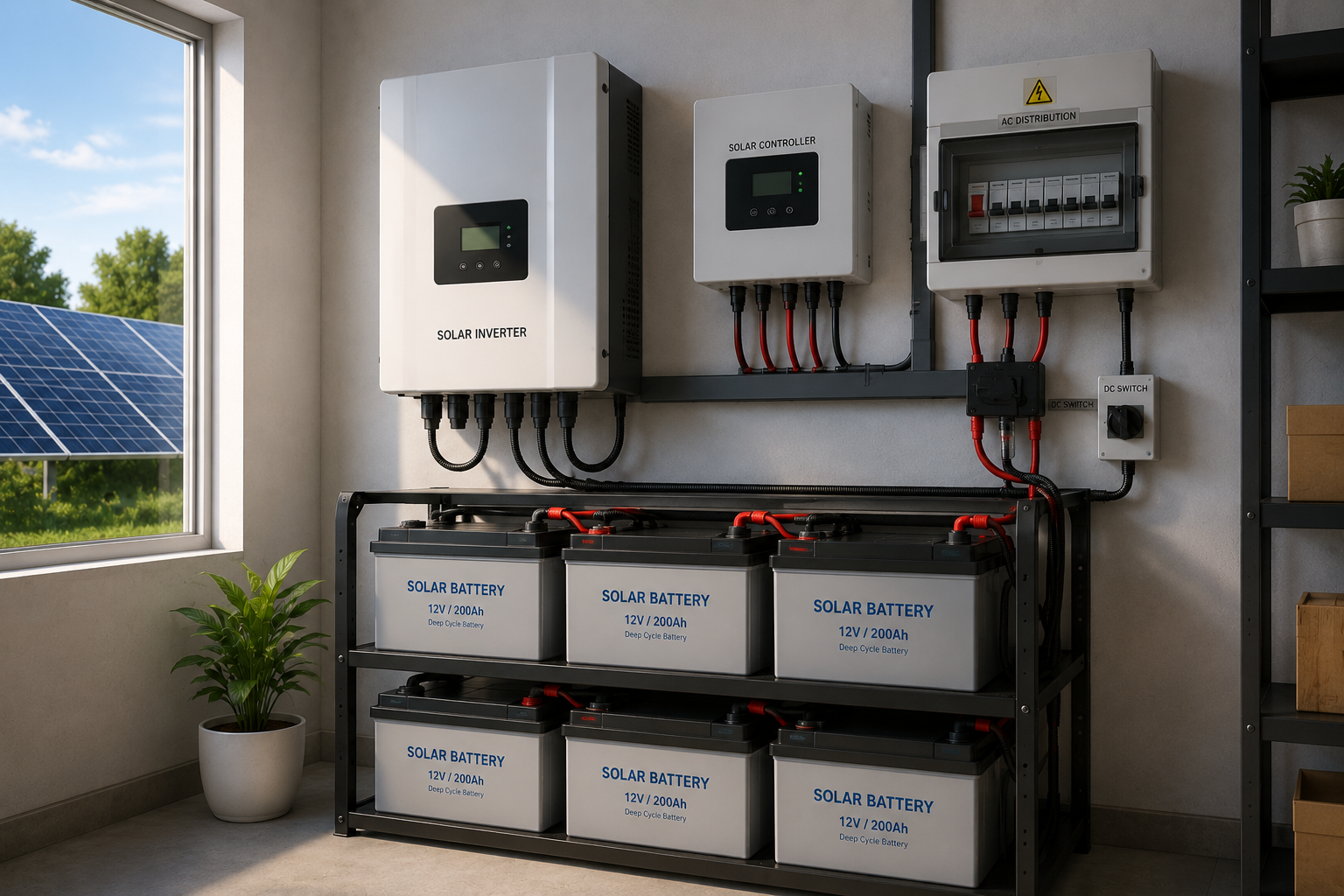 Solar Battery Storage Systems